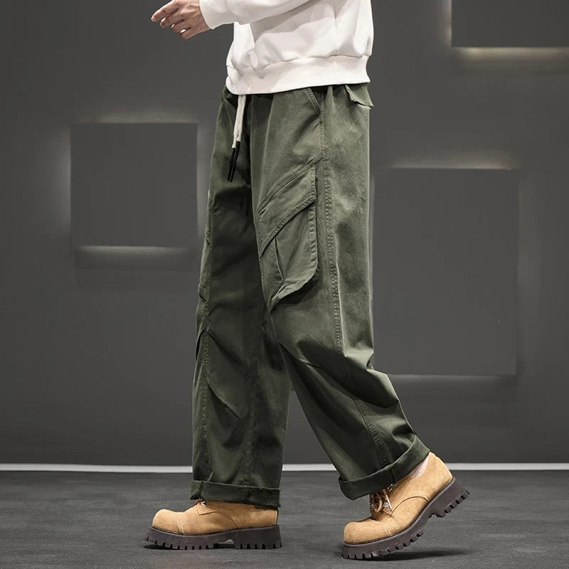 Rivano Relaxed Drawstring Cargo Pants
