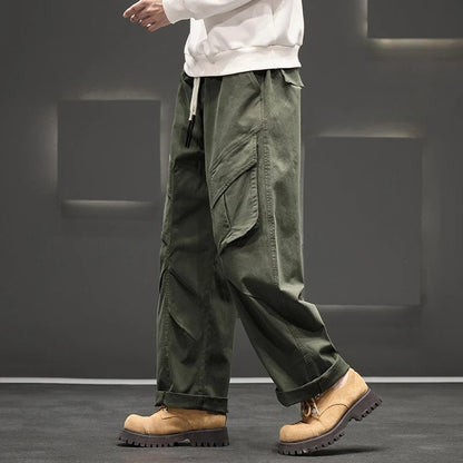 Rivano Relaxed Drawstring Cargo Pants