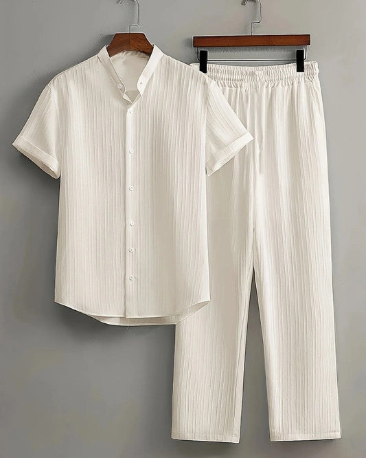 Rivano Relaxed Textured Two-Piece Set