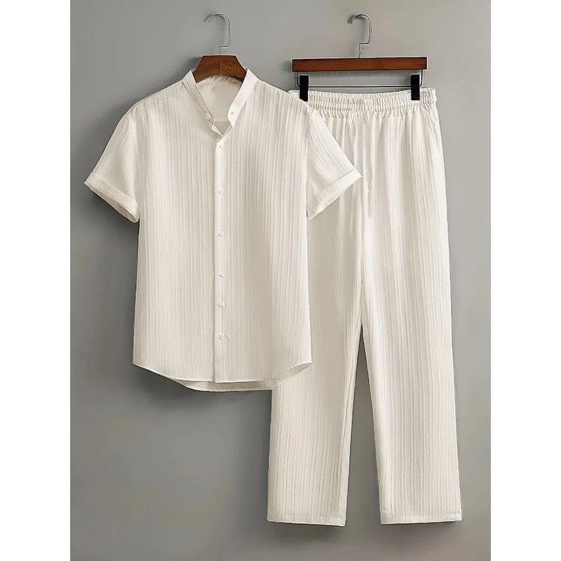 Rivano Relaxed Textured Two-Piece Set