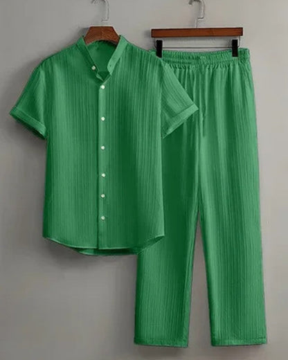 Rivano Relaxed Textured Two-Piece Set