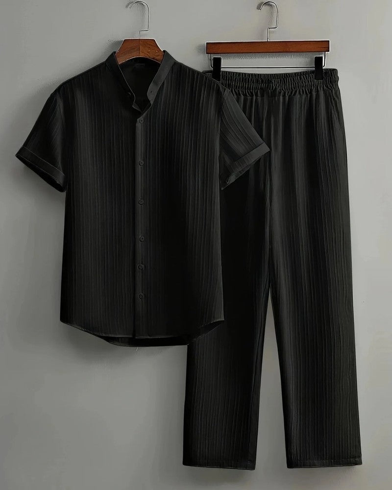 Rivano Relaxed Textured Two-Piece Set