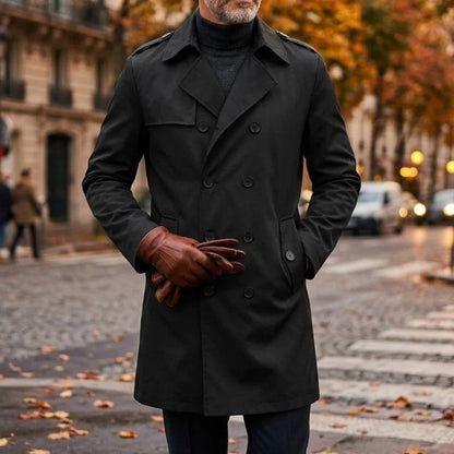 Rivaro Double-Breasted Relaxed Trench Coat