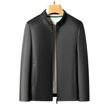 Rivaro Minimalist Stand Collar Jacket