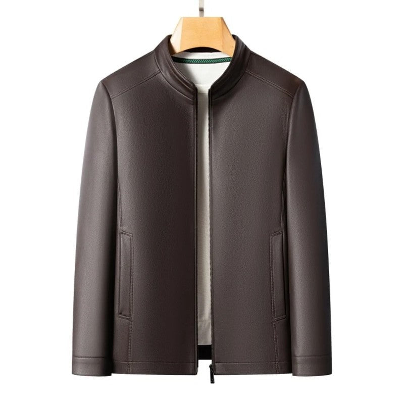 Rivaro Minimalist Stand Collar Jacket