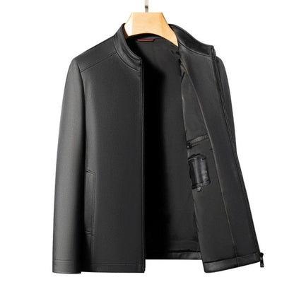 Rivaro Minimalist Stand Collar Jacket