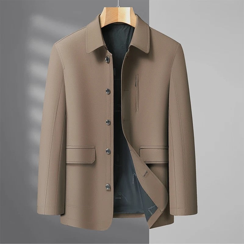 Rivaro Relaxed Modern Button-Up Jacket