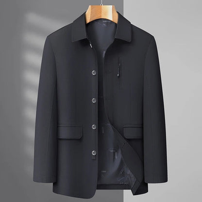 Rivaro Relaxed Modern Button-Up Jacket