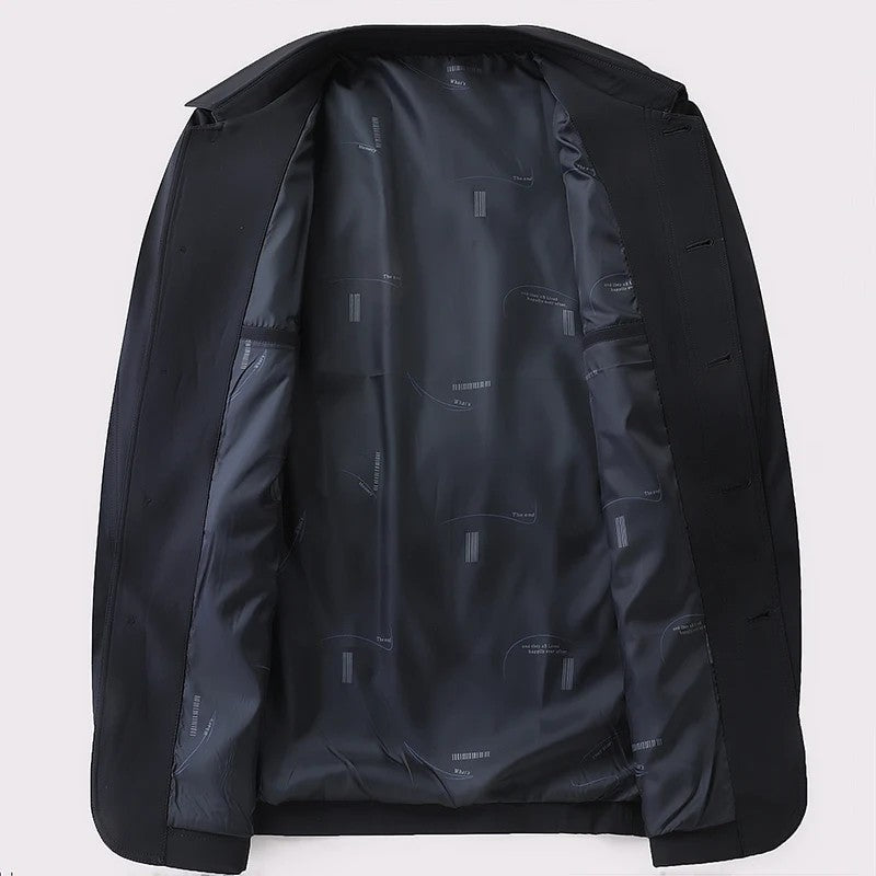 Rivaro Relaxed Modern Button-Up Jacket