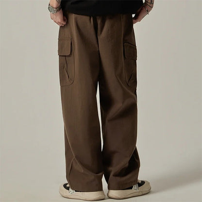 Rovell Relaxed Drawstring Cargo Pants