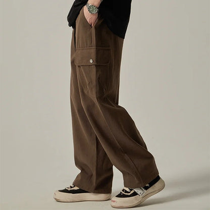 Rovell Relaxed Drawstring Cargo Pants