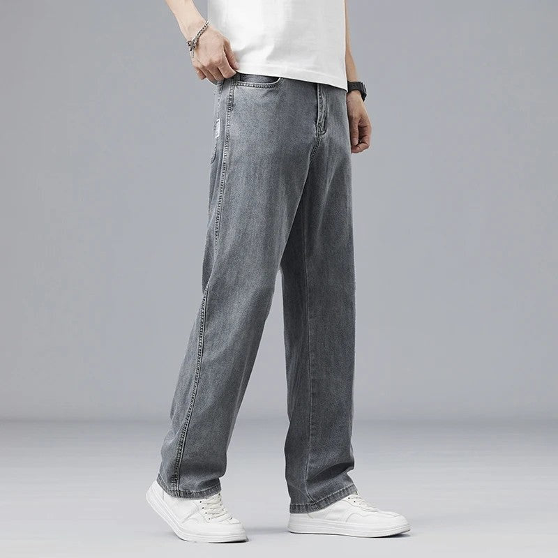 Rovian Relaxed Wide-Leg Denim Jeans