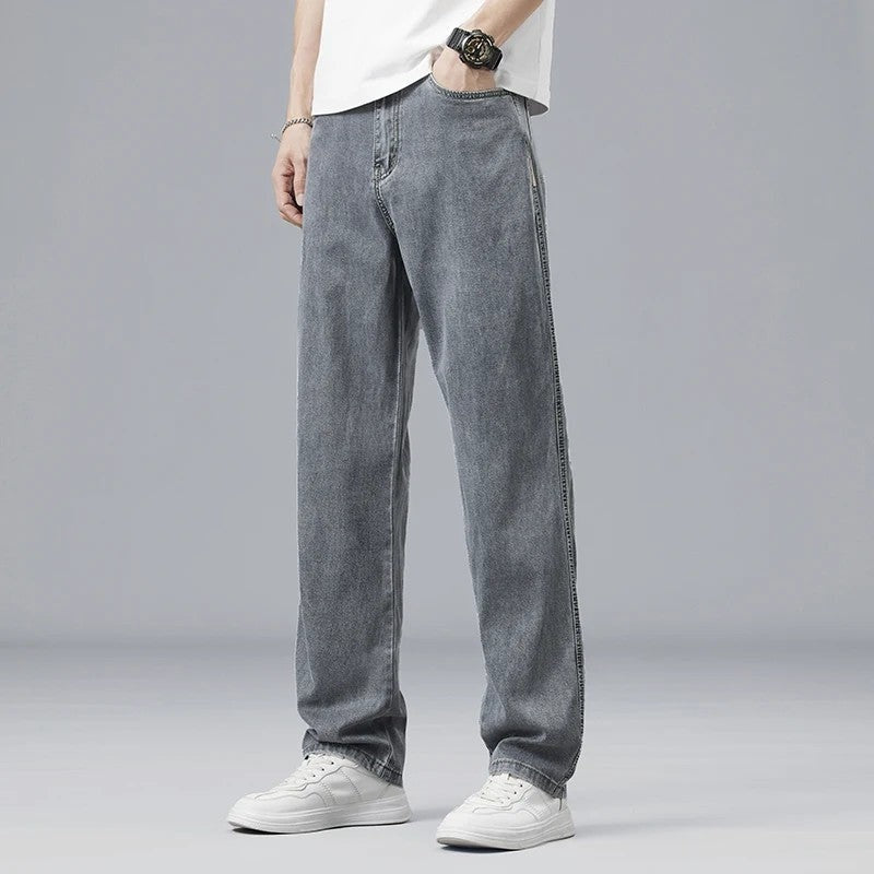 Rovian Relaxed Wide-Leg Denim Jeans