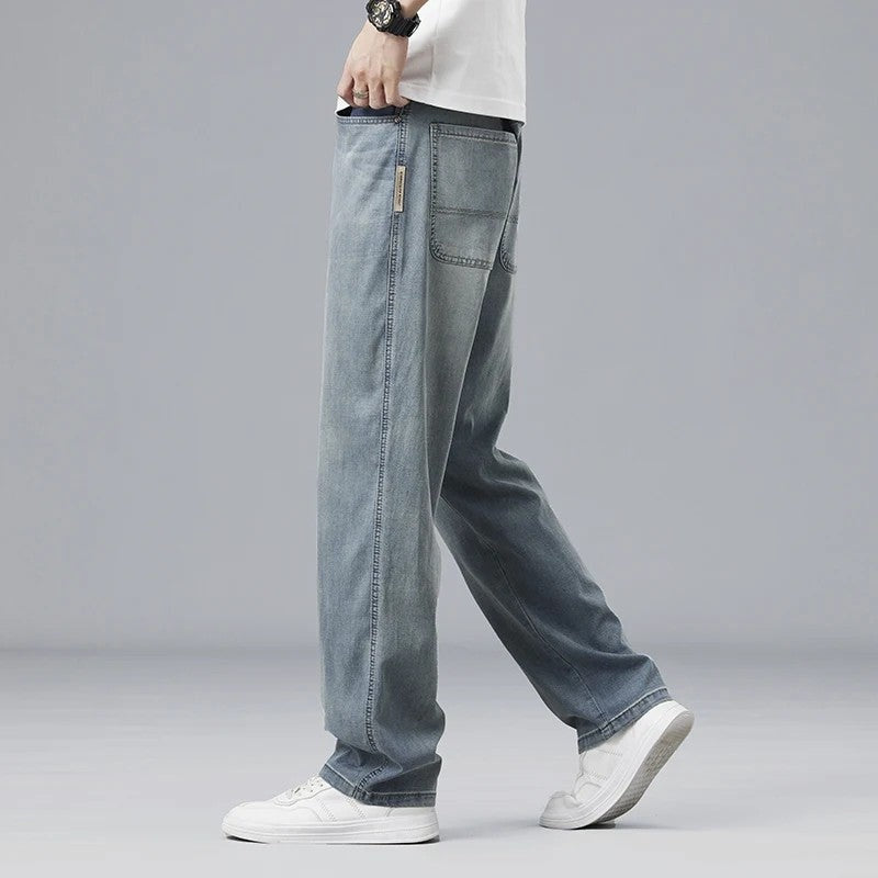 Rovian Relaxed Wide-Leg Denim Jeans