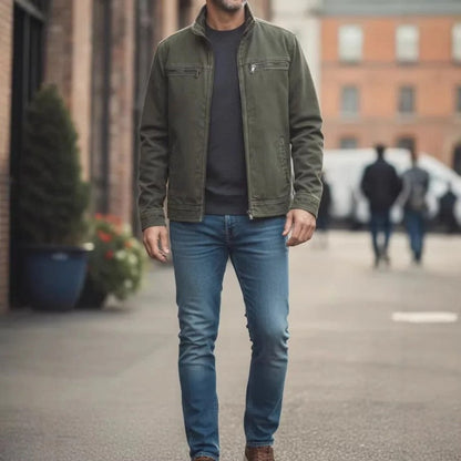 Ruvano Relaxed Zip Front Jacket