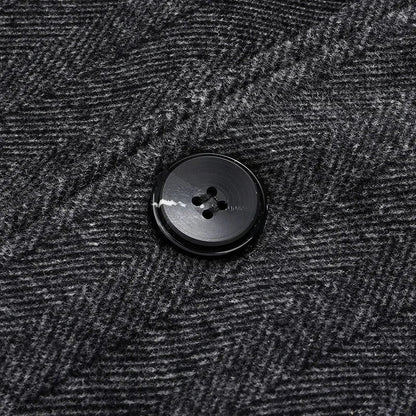 Ruvier Tailored Wool Blend Overcoat