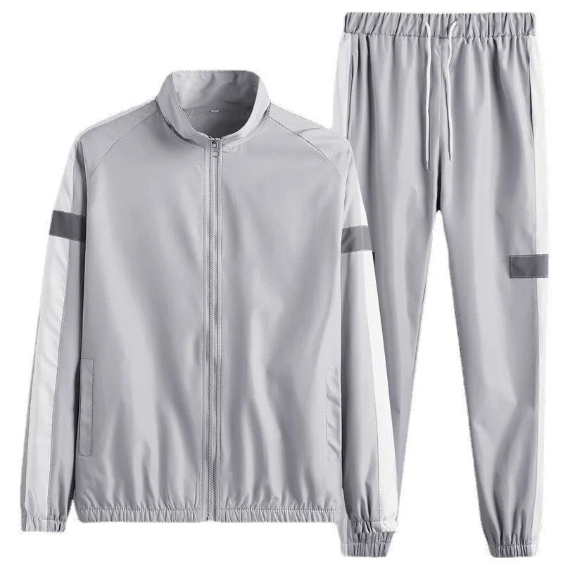 Ruvino Colorblock Hooded Windbreaker Tracksuit