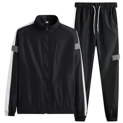 Ruvino Colorblock Hooded Windbreaker Tracksuit
