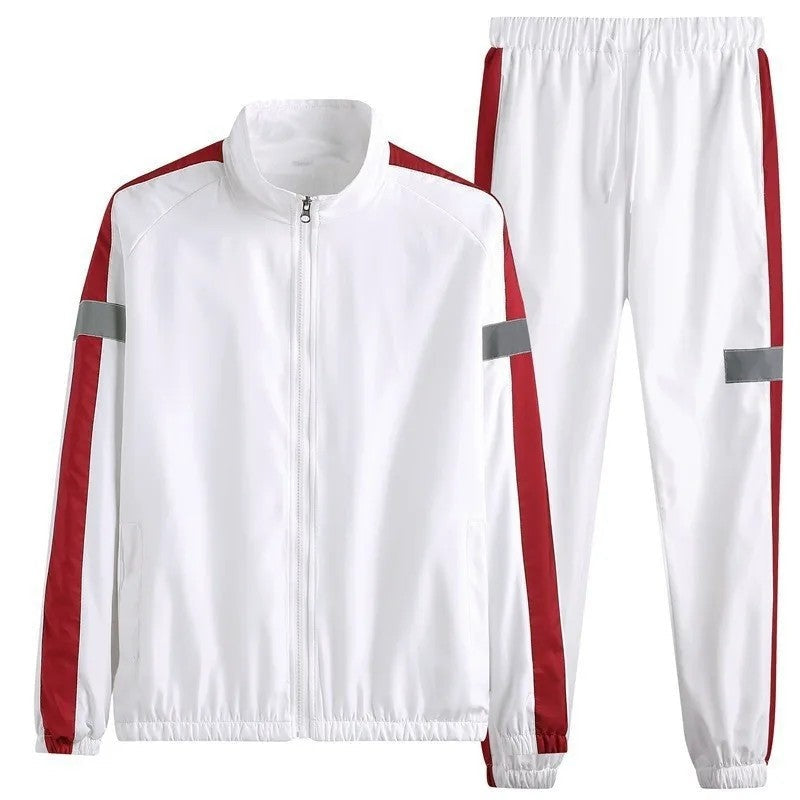 Ruvino Colorblock Hooded Windbreaker Tracksuit