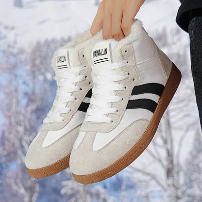 Severin Fleece Lined High Top Sneakers