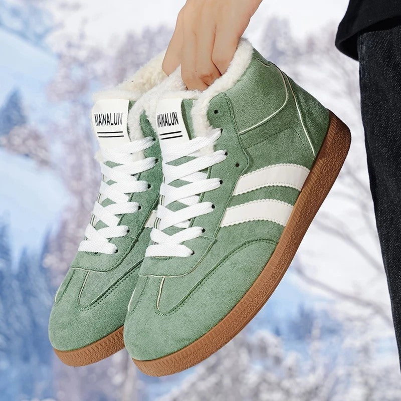 Severin Fleece Lined High Top Sneakers