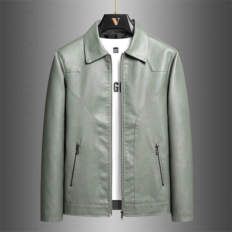 Vandrix Modern Faux Leather Jacket