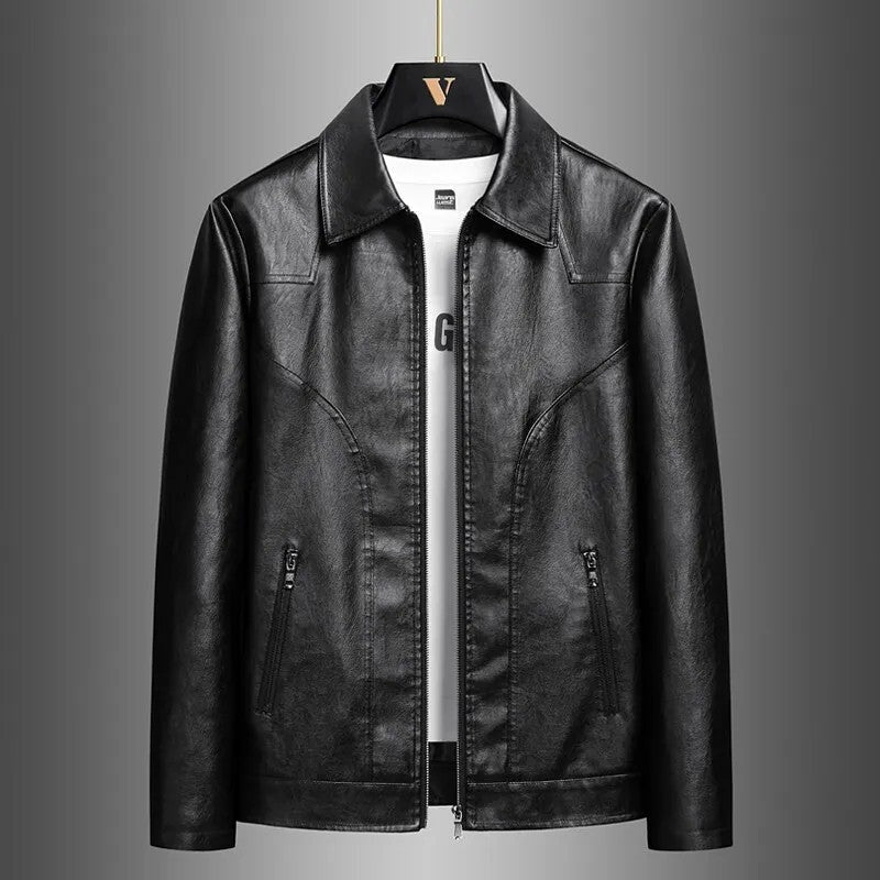 Vandrix Modern Faux Leather Jacket