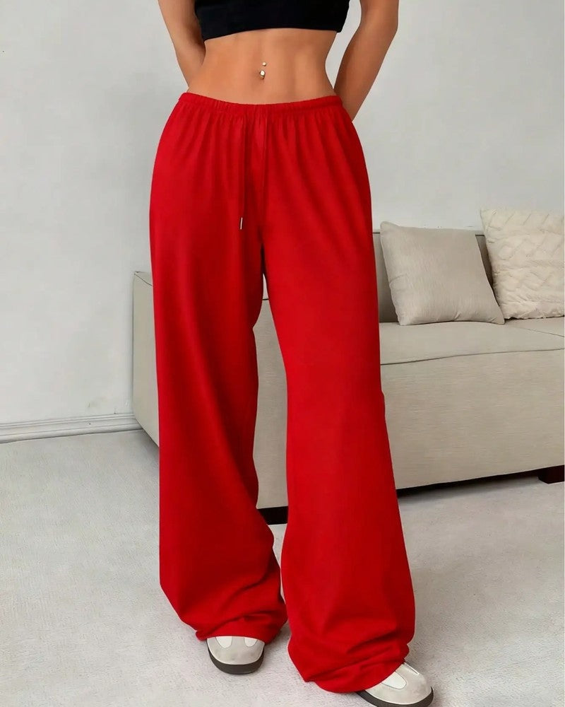Varelle Relaxed Drawstring Wide-Leg Pants