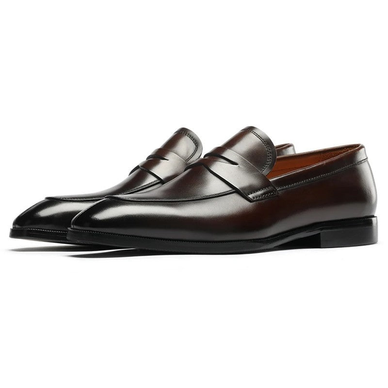 Varello Polished Penny Loafer Shoes