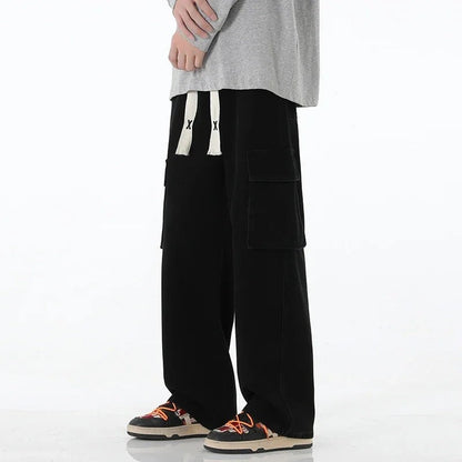 Verdan Relaxed Cargo Denim Pants