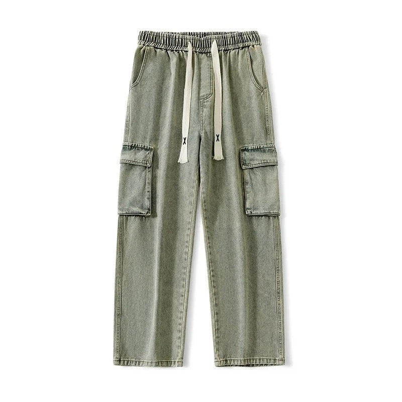Verdan Relaxed Cargo Denim Pants