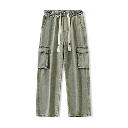 Verdan Relaxed Cargo Denim Pants
