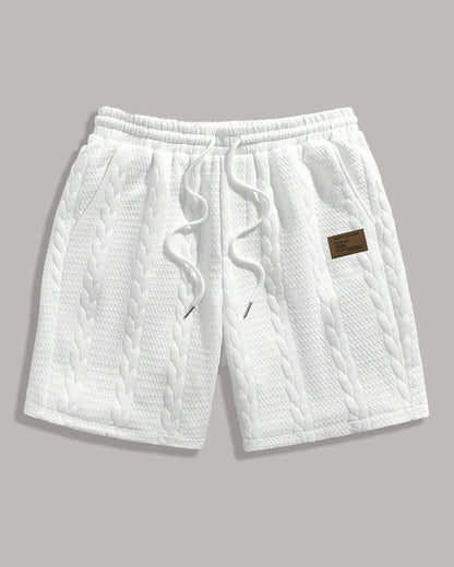 Vernau Textured Knit Relaxed Shorts