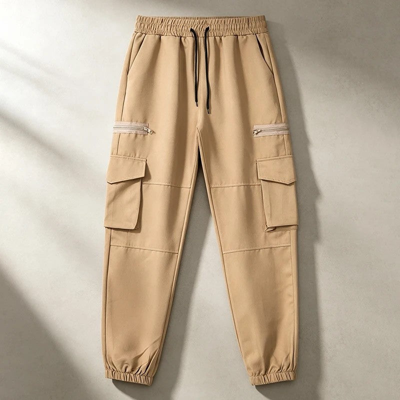 Veylan Relaxed Cargo Pocket Jogger Pants