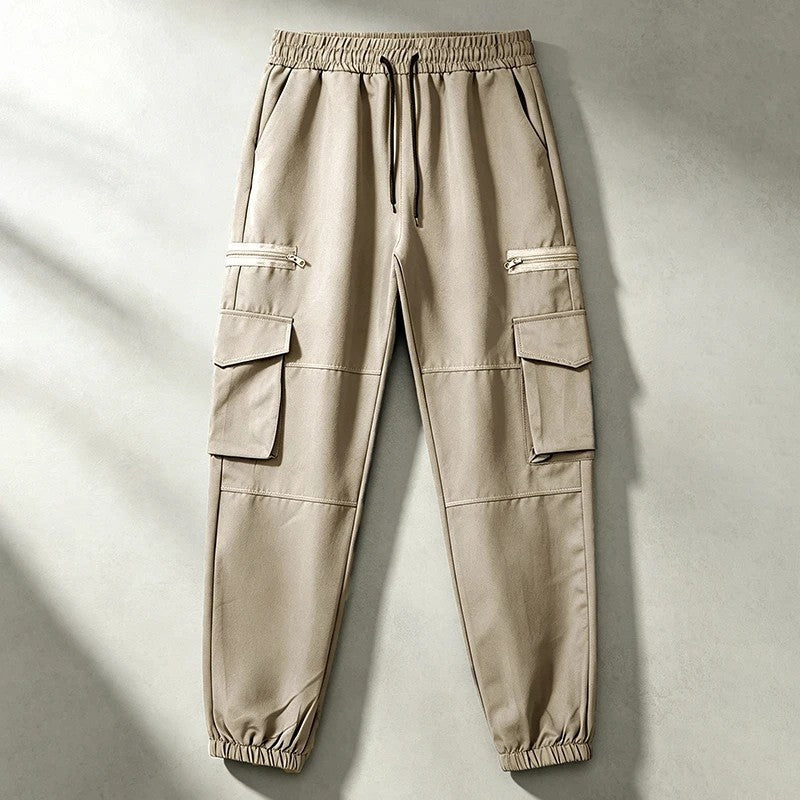 Veylan Relaxed Cargo Pocket Jogger Pants