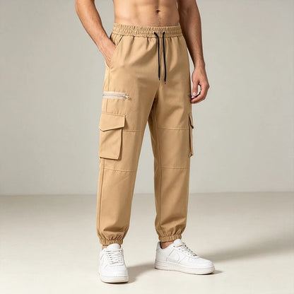 Veylan Relaxed Cargo Pocket Jogger Pants