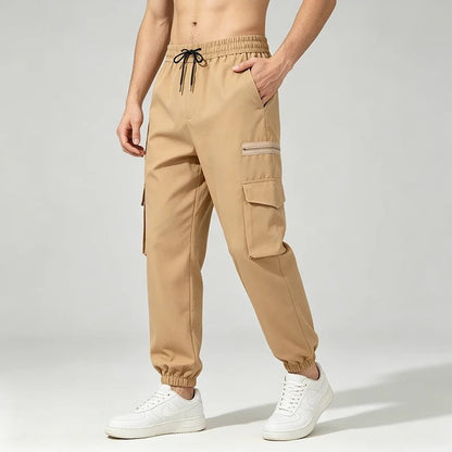 Veylan Relaxed Cargo Pocket Jogger Pants