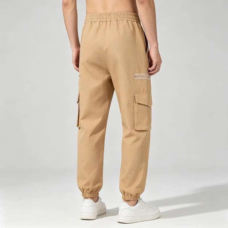 Veylan Relaxed Cargo Pocket Jogger Pants
