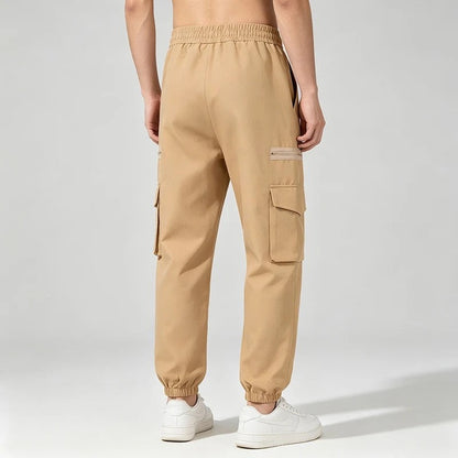 Veylan Relaxed Cargo Pocket Jogger Pants