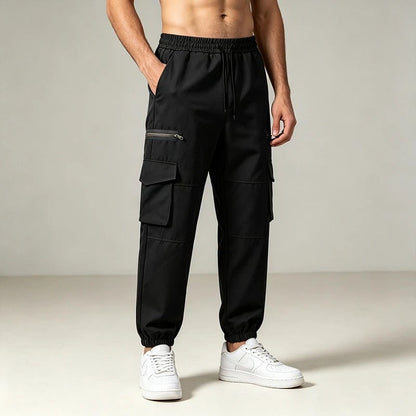 Veylan Relaxed Cargo Pocket Jogger Pants