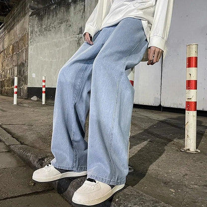 Veyric Relaxed Wide-Leg Denim Jeans