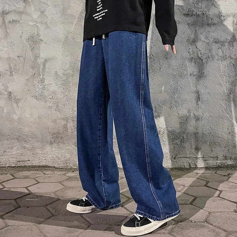 Veyric Relaxed Wide-Leg Denim Jeans