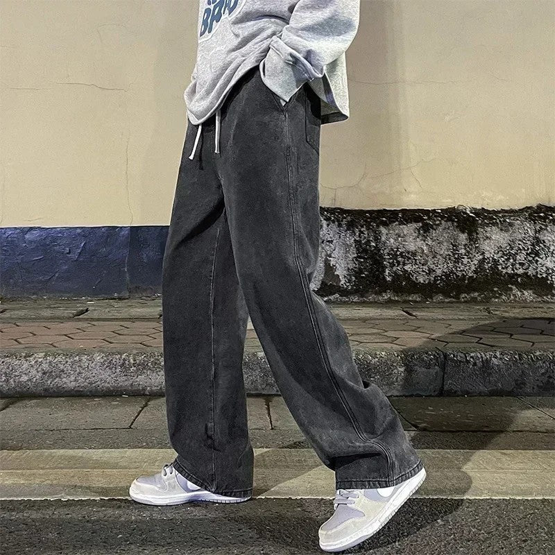 Veyric Relaxed Wide-Leg Denim Jeans