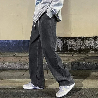 Veyric Relaxed Wide-Leg Denim Jeans