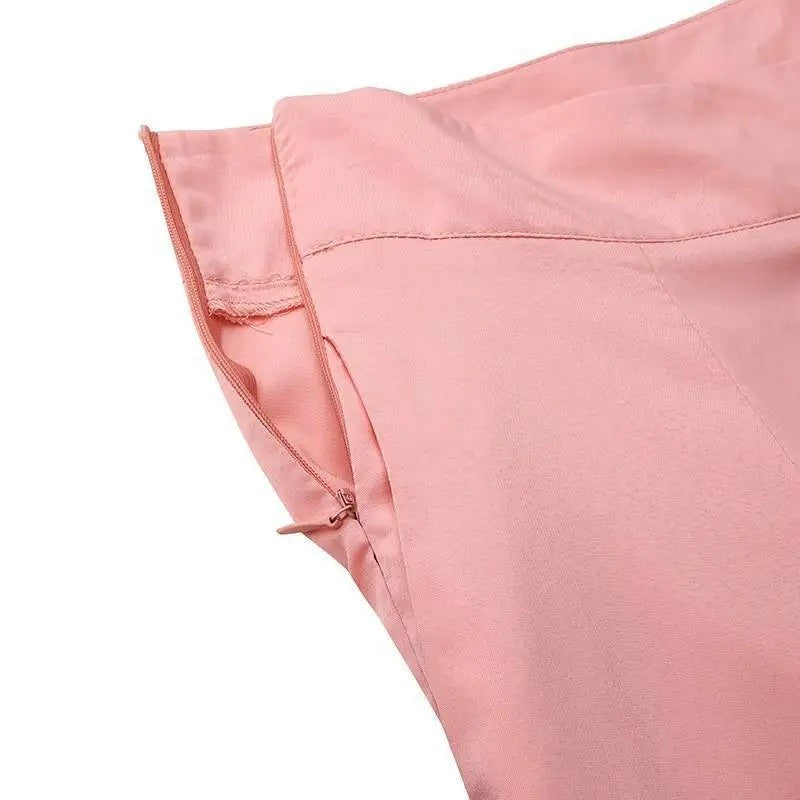 Zelara High-Waist Pleated Wide-Leg Pants