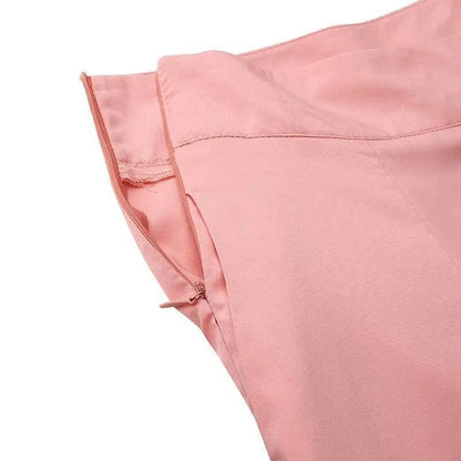 Zelara High-Waist Pleated Wide-Leg Pants