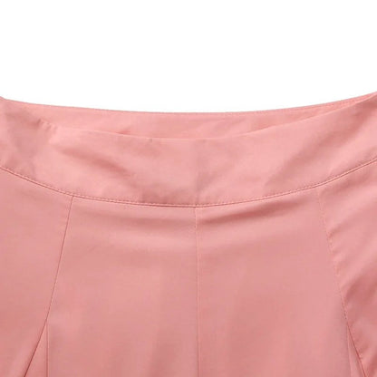 Zelara High-Waist Pleated Wide-Leg Pants