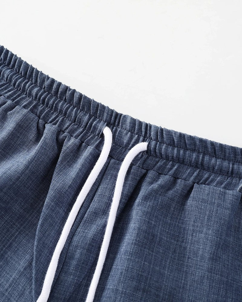 Zelvik Relaxed Drawstring Lounge Shorts