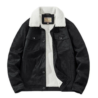 Zinnia Sherpa Lined Trucker Jacket